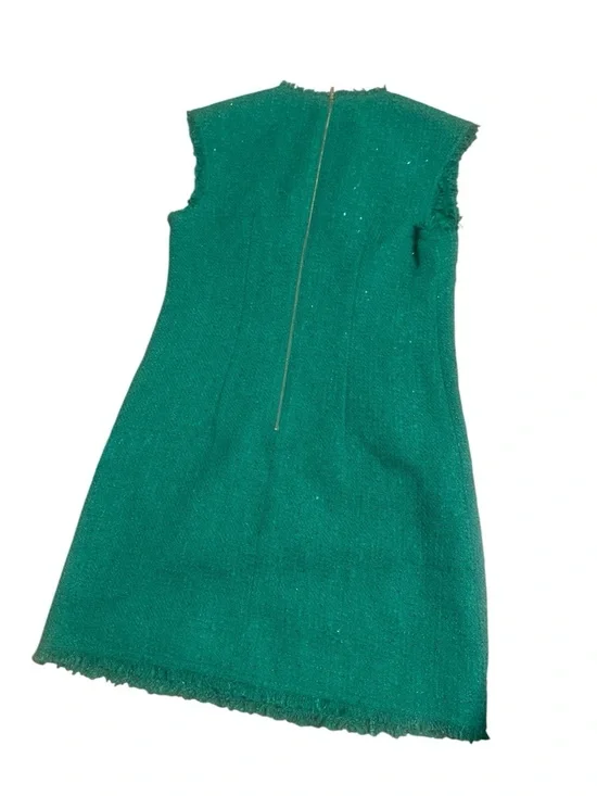 Kate Spade Twead ' Emerald Green Sleeveless A-Line Dress - Picture 2 of 4